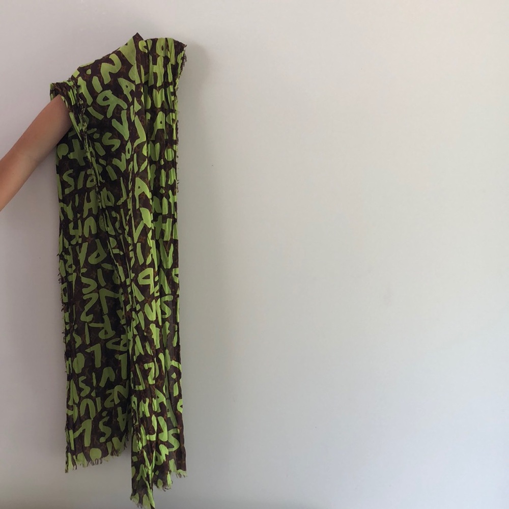 Louis Vuitton monogram scarf